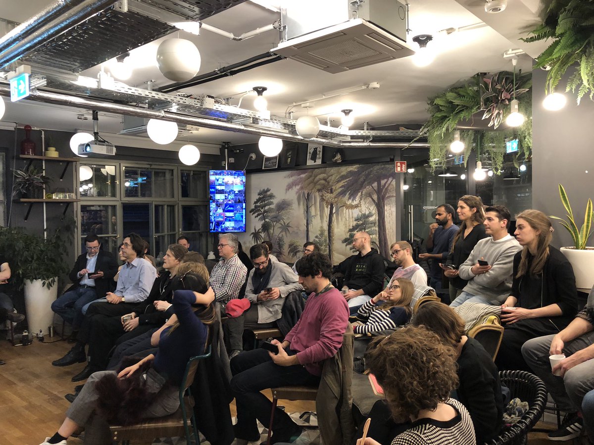 Our first #meetup on #digitalidentity takes off at <a href="/WeWork/">WeWork</a> Thanks to all our supporters and partners <a href="/PositiveBlock/">PositiveBlockchain.io 💙</a> <a href="/ber_chain/">BerChain | Berlin Blockchain</a> @innogy_en <a href="/GIZ_Blockchain/">GIZ_Blockchain</a>  <a href="/AnalysisnChains/">Analysis In Chains Podcast</a> <a href="/NWilliamsMBA/">Nathan Williams (checkmark)</a> #blockchain4good