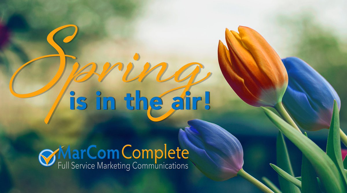 MarComComplete's tweet photo. Spring has finally started! Do you have all of your marketing plans ready to deploy for this season!? Need help? Contact us for all of your design, social media and advertising needs! #completestrategies #graphicsdesign #socialmedia #advertising #spring #marcomcomplete https://t.co/5jp4uWxLWG