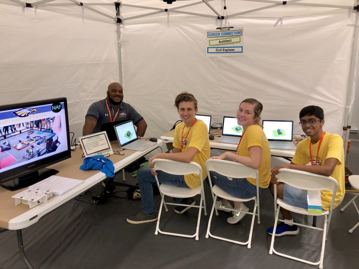 CoachDad1906's tweet photo. I am proud to announce that @NaplesHS has been recognized as a @PLTWorg Distinguished High School for the second year in a row for providing broad access to transformative learning opportunities for students through PLTW Engineering! @collierschools @PLTWFlorida @CCPS_NAF 🦅🛠️🏆 https://t.co/sksQibXeJL