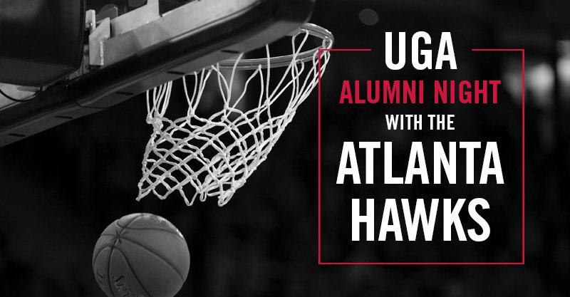 ugaalumniassoc's tweet photo. Join @UGAAlumniATL for the 3rd annual #UGA Night with the @ATLHawks tomorrow night! Purchase your tickets today at https://t.co/Sy7NzHslmc. 🏀 https://t.co/QTQGRSYdBx