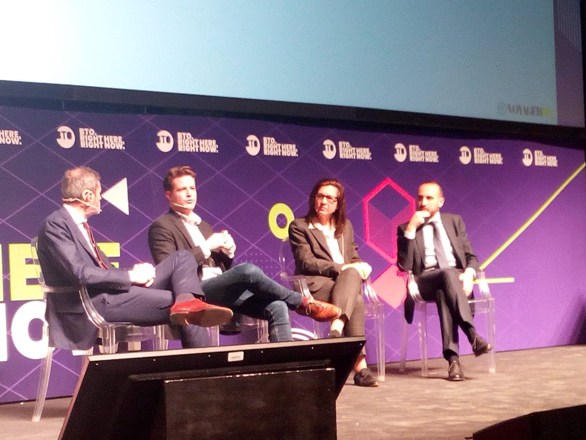 Bel panel sull'innovazione nell'ecosistema del turismo, moderato dal Prof. Giovanni Liberatore!  #BTO11 
<a href="/VoyagerHQ/">Voyager HQ</a> @aperdichizzi <a href="/In_Ventures/">Invitalia Ventures</a> <a href="/LauraScaramella/">Laura Scaramella</a>