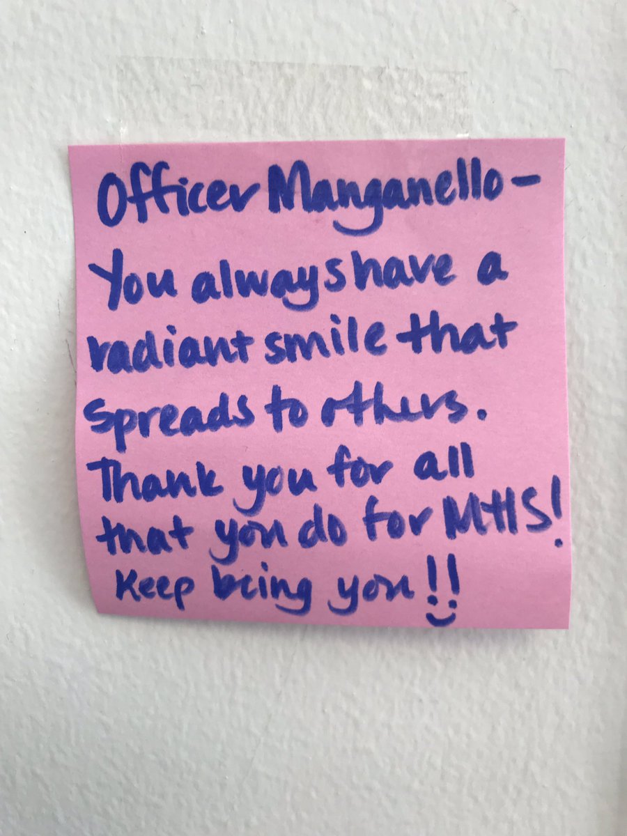 And this is just one of the many reasons I love what I do! @MedStuCo @MHSHarmony