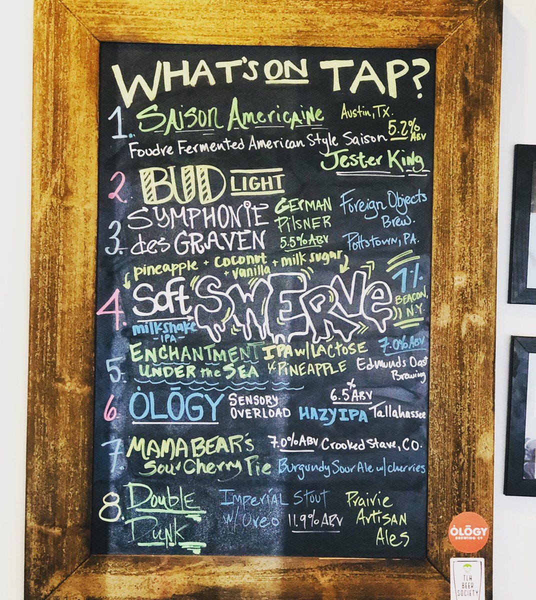RiccardosTally's tweet image. This weeks tap list... #jesterking #foreignobjects #catpainlawrence #edmundsoast #ology #crookedstave #prairieales #TLHBeer #riccardostally