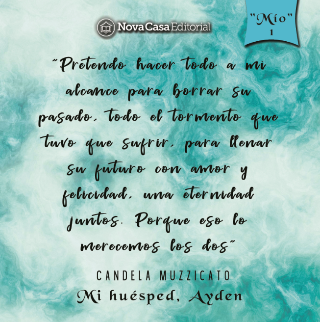 NovaCasaEditors's tweet photo. El final feliz está ahí para ellos, pero tendrán que superar muchos baches en su camino para llegar allí.
My Huésped Ayden de @candemuzzicato.
#mihuespedayden #mihuéspedayden #lelumuzzi #wattpad #candelamuzzicato #novacasaeditorial https://t.co/88NRtWT18o