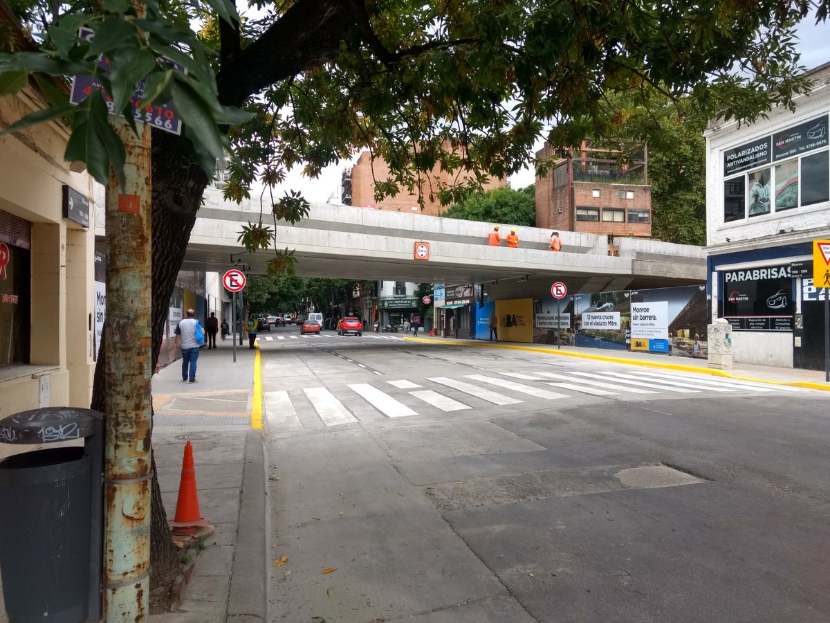 jfaginas's tweet photo. Obras del viaducto Mitre #FFCCMitre hoy 20 de marzo
Altura Juramento y Monroe ya habilitada. https://t.co/HlXHr4GPsm