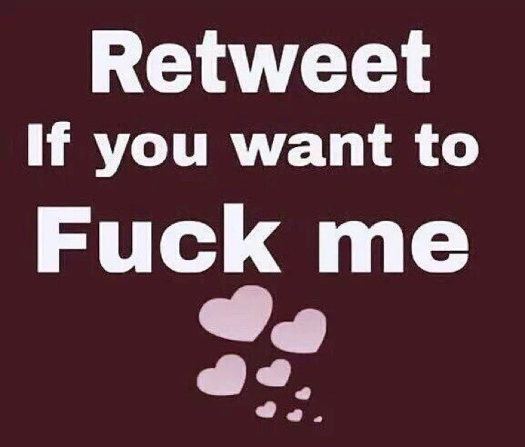 Retweet if you want to fuck me (I'm curious) 😉

I'll pick a few people to nudes to 😏