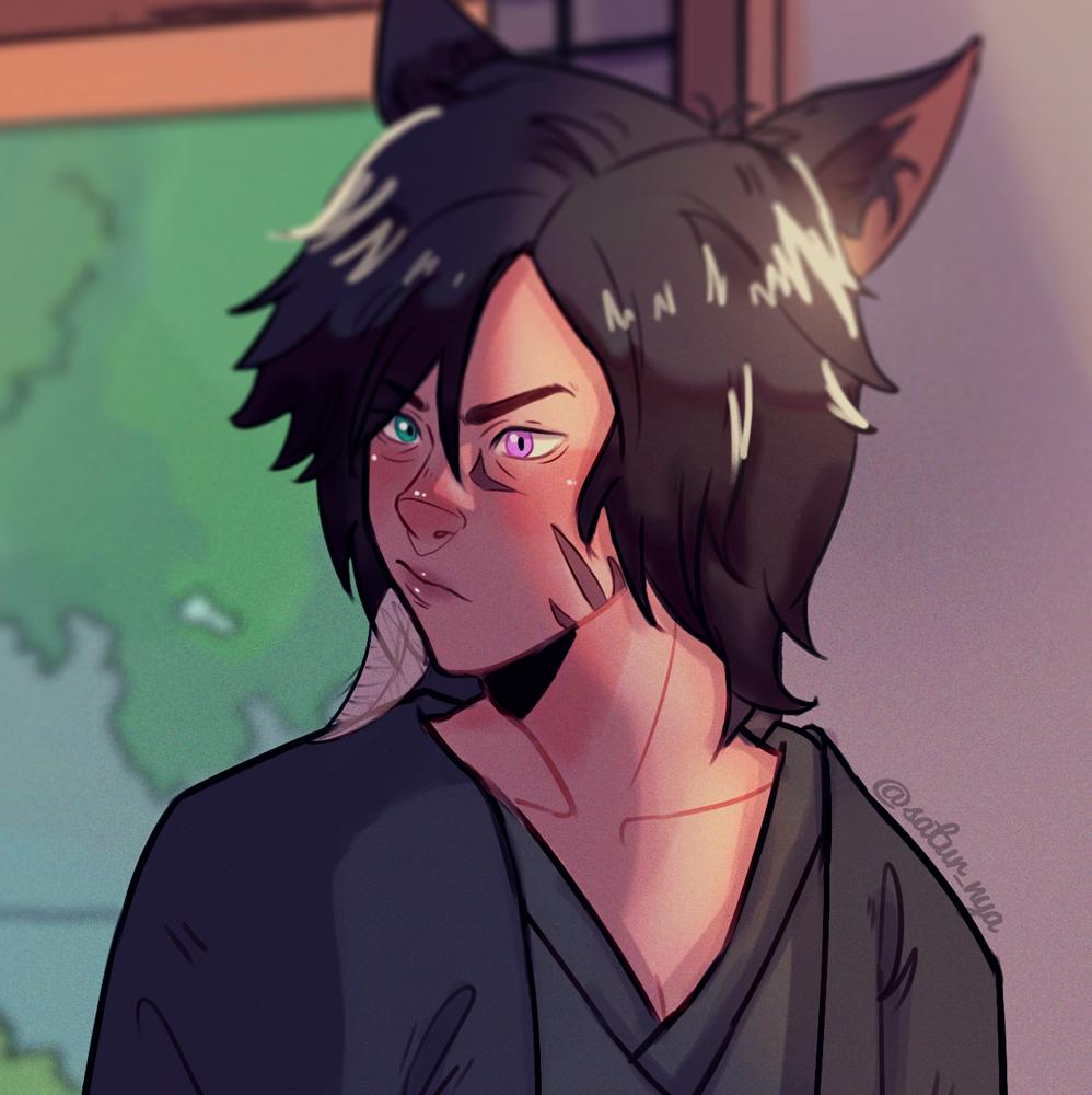 Commission done for <a href="/Tundraangdrag/">보 Beau⁷ 900 Runs Bellator 💗💜💙</a> of her FFXV oc! ^.^ ✨

I had a lot of fun with it, mostly with the bg, it was really fun! >.< ♥

#ffxv #art #digitalart