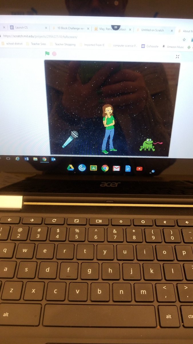 TeacherPattyMay's tweet photo. I can see lots of potential possibilities for Scratch in the classroom. https://t.co/HVzmLDRTgG