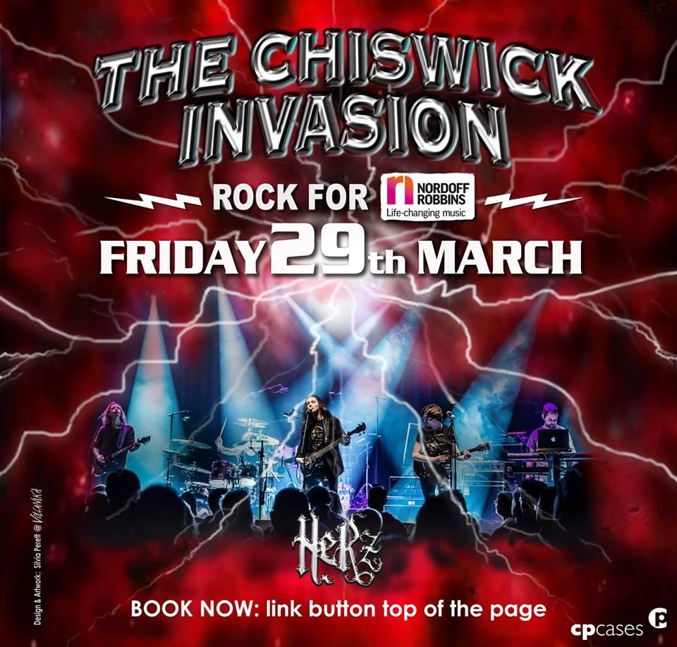 ChiswkInvasion's tweet photo. RALLYING THE TROOPS: cont.... rising UK band, @HeKztheBand are coming back to join the Invasion!!! They've released a new album consolidating their sound, influenced by heavy metal legends and prog rock... It's going to be a blast! 💥Book your ticket and join the Invasion!!! 🔥🎶 https://t.co/y8WkkTNGuK
