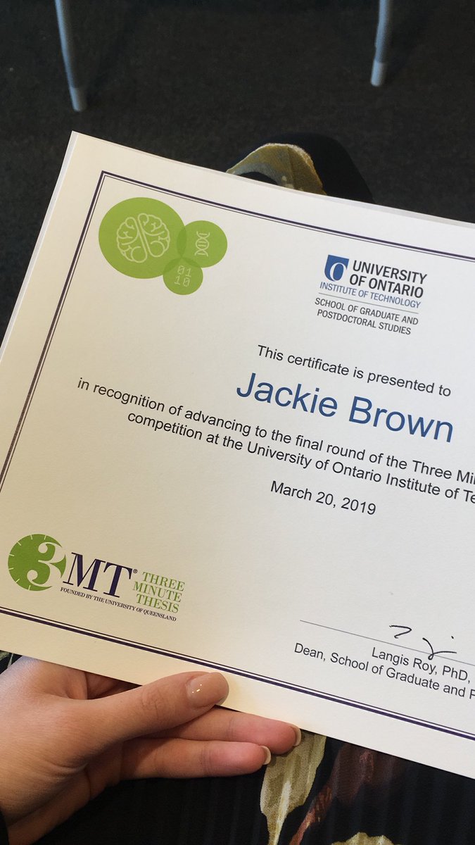 JackieM_Brown's tweet photo. Excited to close out the final round of #UOIT3MT with my talk on the development of #FoodbotFactory π€ Good luck to all the other finalists!!! https://t.co/L1SsvmXR8j