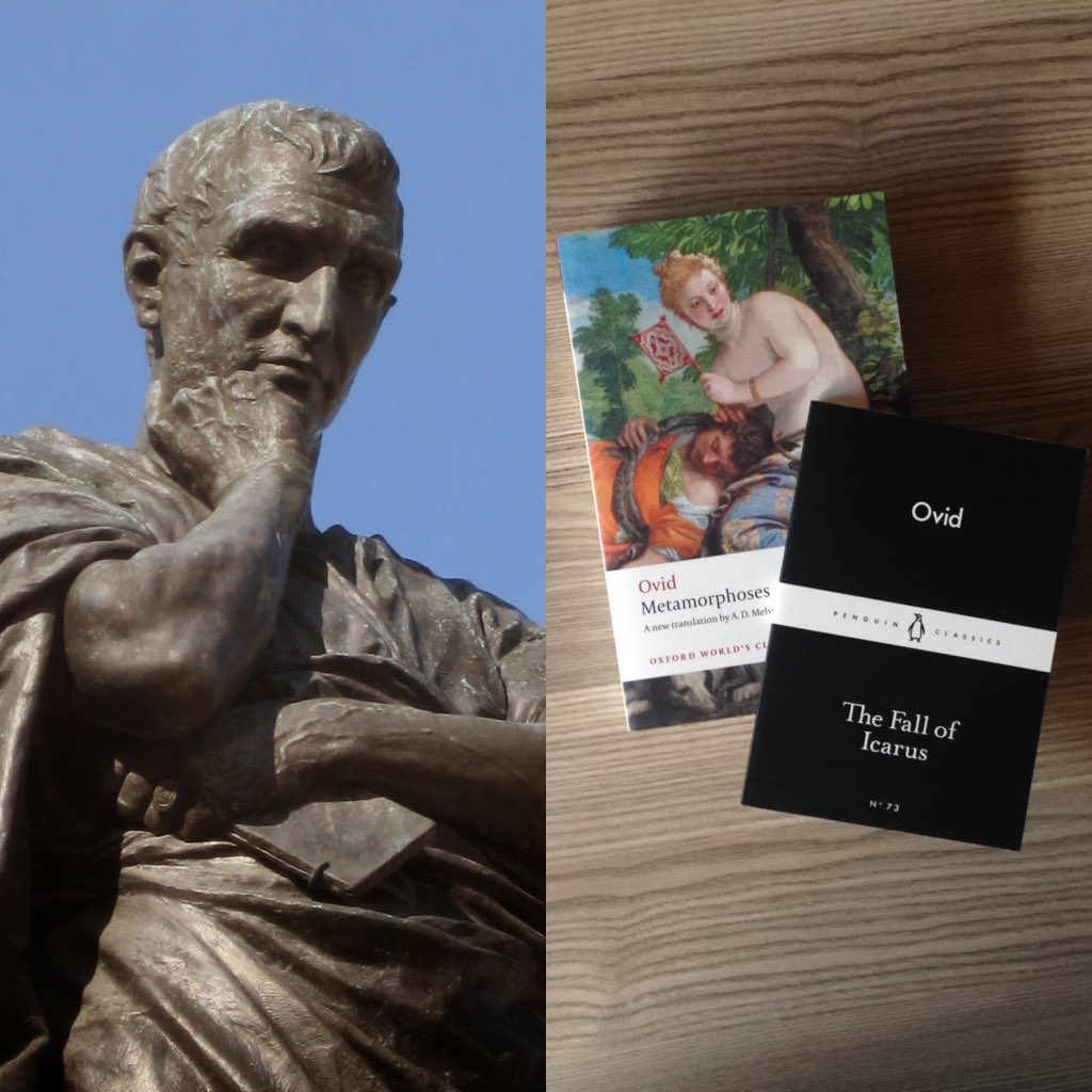xmenite's tweet photo. #Writer #BornOnThisDay: #Ovid! (March 20, 43 B. C.)
#Metamorphoses #TheMetamorphoses #TheArtOfLove #ArsAmatoria #Fasti #TheCuresForLove #RemediaAmoris #Amores
#publiusovidiusnaso #books #author #poet https://t.co/aMwv6s2qTa