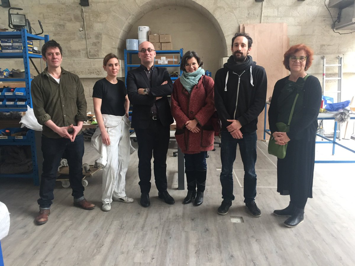 Les #Mydriaz s’agrandissent @leviaducdesarts ! Bravo pour ce beau développement avec aujourd’hui un équipe de 18 personnes ! Encore un bel exemple du #fabriqueaparis avec l’excellence des #métiersdart <a href="/Fredhoc/">Frédéric Hocquard</a> <a href="/EmmanuelleHoss/">Emmanuelle Hoss</a> @Semaest