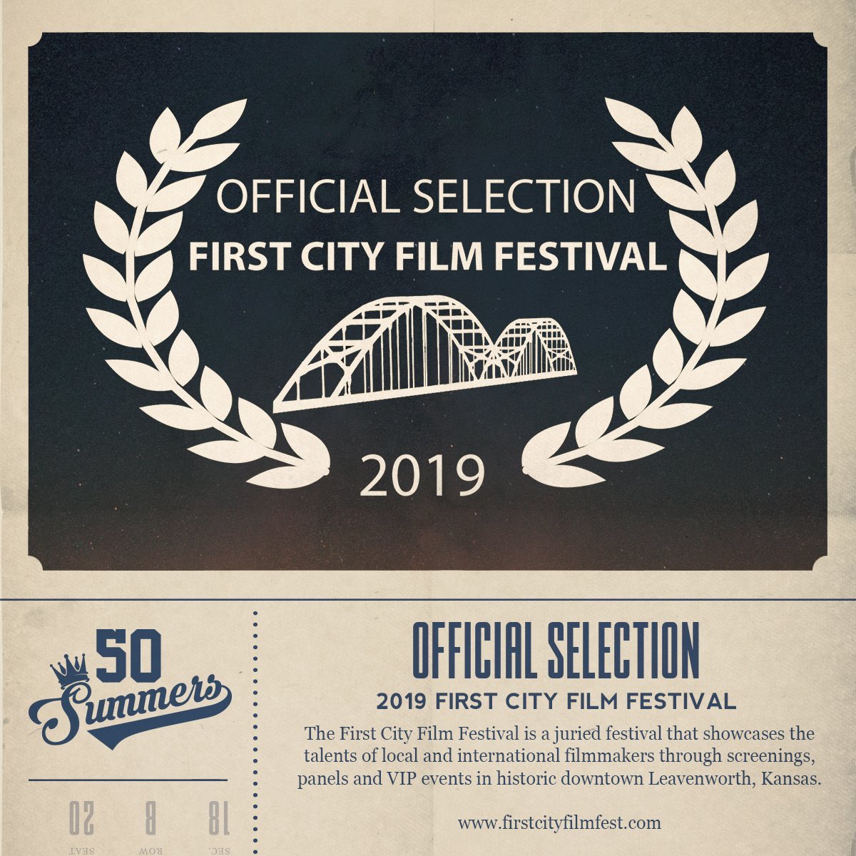 50SummersFilm's tweet photo. We're honored to have 3 nominations from @firstcityfilm for Best Doc, Best Feature and Best Director at this week’s festival.

Congrats to all the nominees and a huge 'thank you' in advance to the staff who is working around the clock to put this event on! https://t.co/GwruVrgKvo https://t.co/aYtKfuqny6