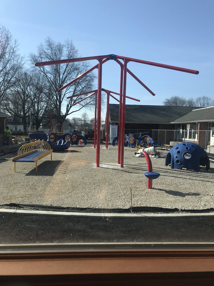 State of the Art new playground at Carmen Road BOCES. Even has a merry-go-round for wheelchairs!