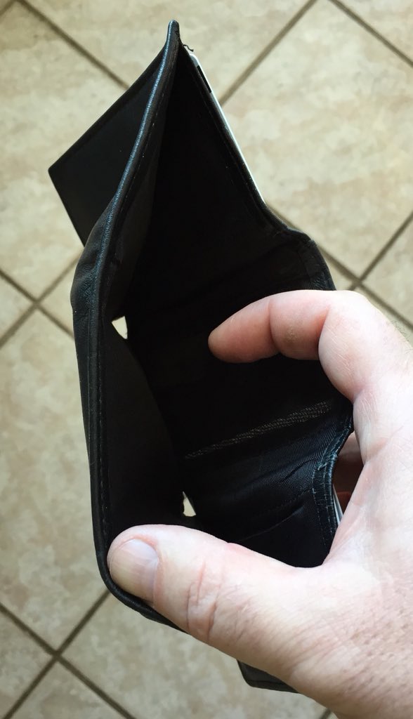 JJFarms8's tweet photo. @LtGovFlanagan Here’s a pothole I hope you can fill. It’s the one in my wallet cause my taxes are so high. #mnpotholes #oneexpensivemn #mnwallethole @mngop https://t.co/10oNgKBM8f