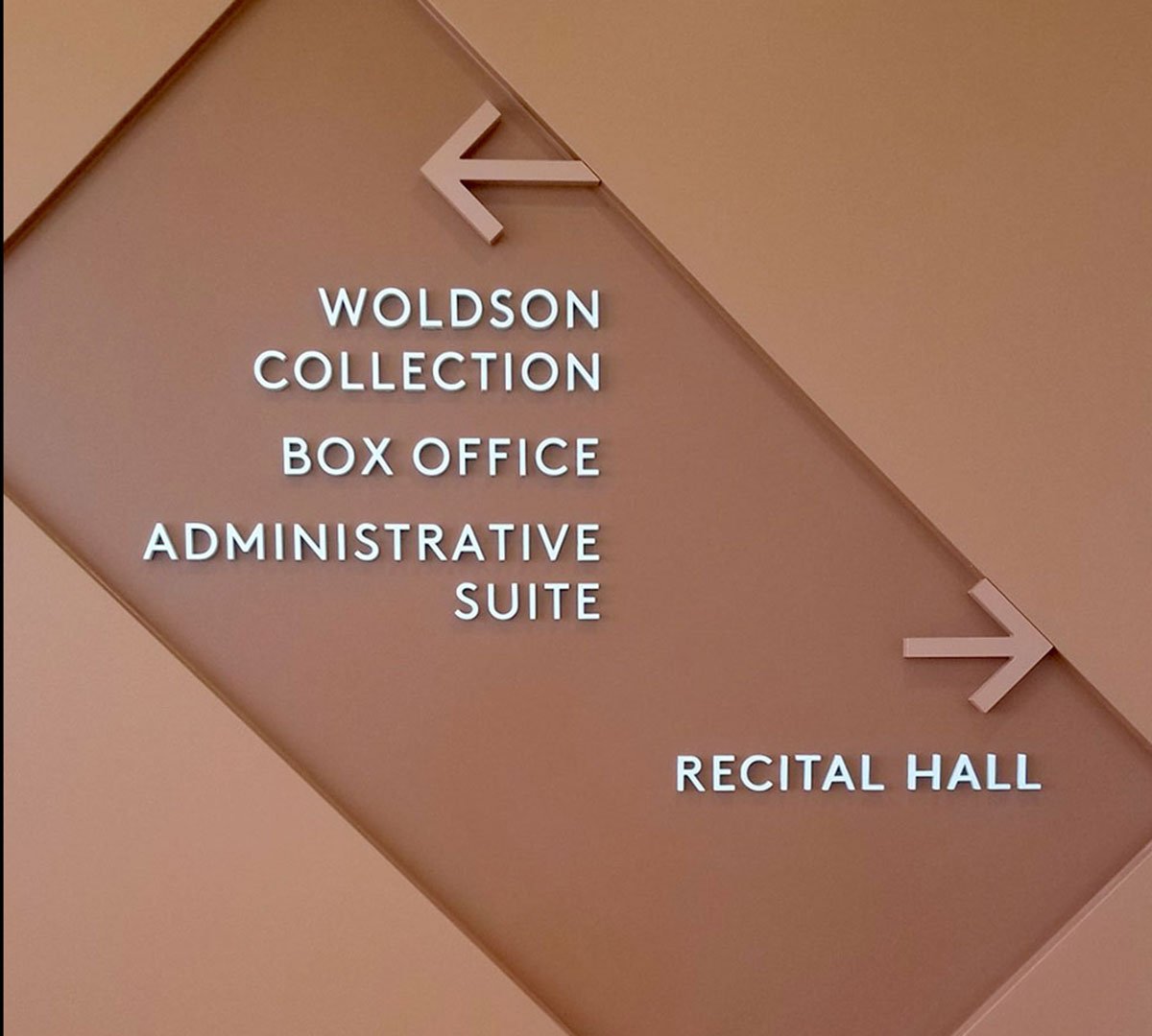 evergreensign's tweet photo. We are busy on site at Myrtle Woldson Performing Arts Center at @GonzagaU - installing dimensional interior/exterior lettering and ADA Code signage is being installed on every room and floor of this beautiful new structure. More to come soon! https://t.co/Fiqt0FTp8j