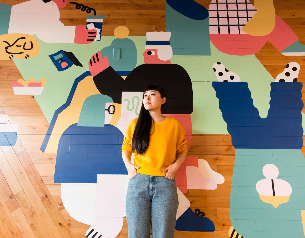 shakeshack's tweet photo. Here’s the 411 on the 401… Today our first Rhode Island Shack opened in Providence! It was a rockin’ time thanks to @ERBBand + the energy of our awesome team. 🙌 Stop by 249 Thayer Street to grab the goods + peep the colorful art by RISD alum @jingnotjane that decks our walls! https://t.co/fvecUOCqpF