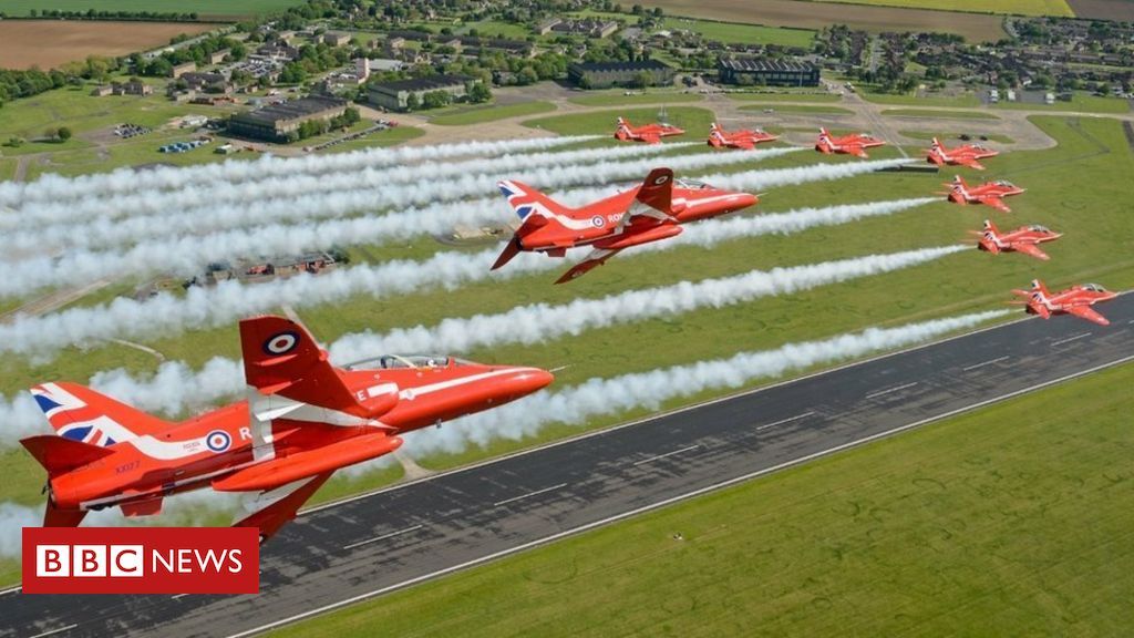 FRS_WM_Rodger's tweet photo. Red Arrows to move from RAF Scampton to one of three sites

Three air bases have been identified as a potential new home for the Red Arrows air display team, the Ministry of Defence (MoD) has said.

https://t.co/I6ZWaEkwE5

#ExForces #ExMilitary #Veterans #railindustry https://t.co/9SvJdYXfX3