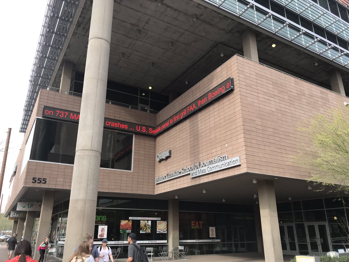 FabacNews's tweet photo. Pleased to be visiting 2019 journalism students @ASU Check out our openings https://t.co/GDaxuTzWHc #WhyNPG https://t.co/UUaCa2Ttks
