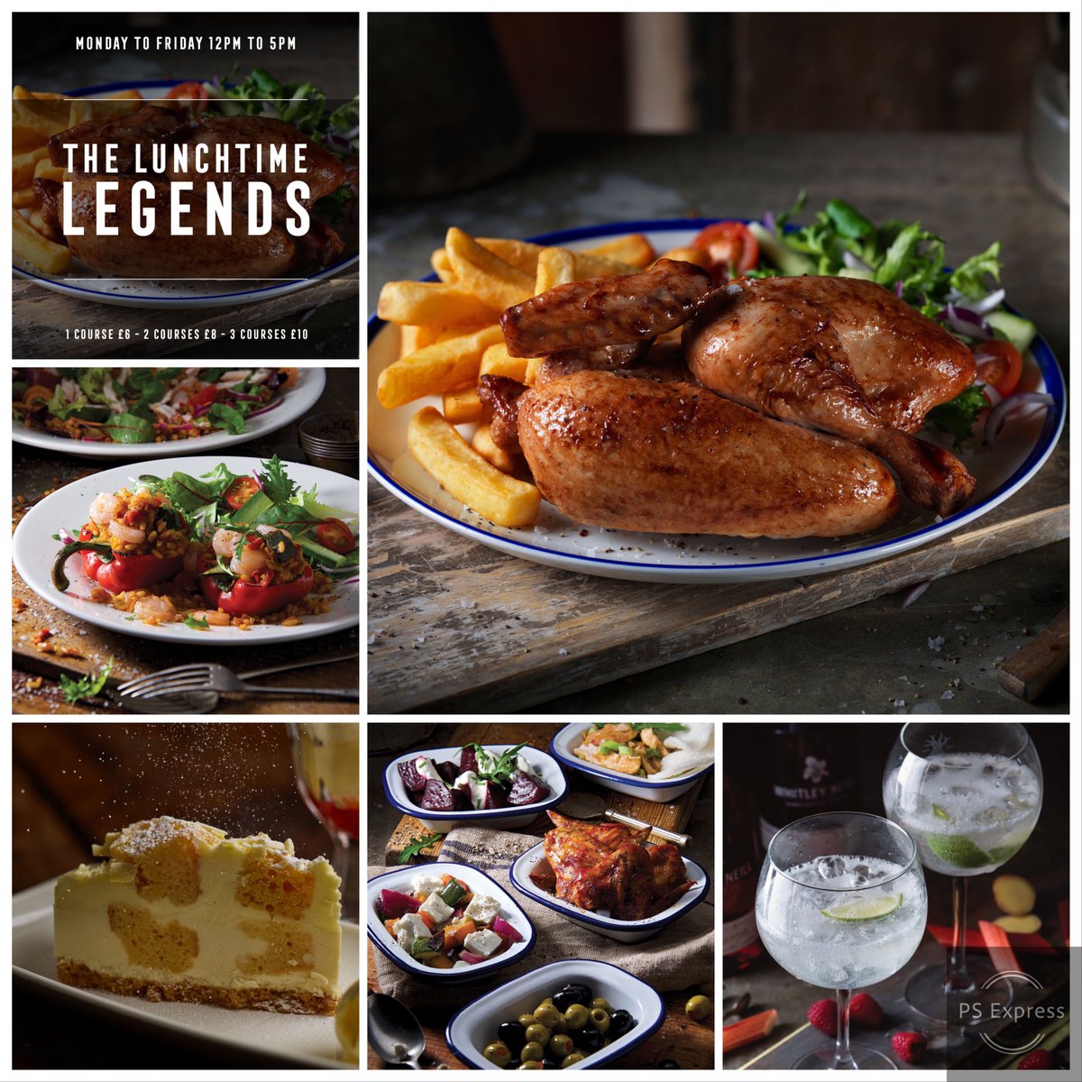 The new menu starts on the 26th of March