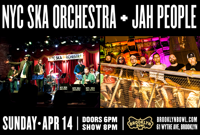 livereggaenyc's tweet photo. April 14, 2019 #NYCSkaOrchestra and #JahPeople at #BrooklynBowl
#Reggae #LiveMusic #NYReggaeholics #Reggaeholics #
#LiveReggaeNYC #WeveGotYouCovered https://t.co/CnrosOmum6