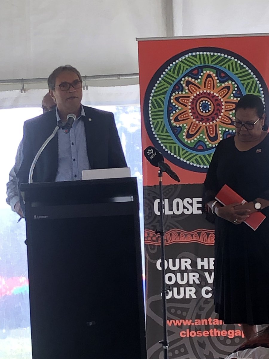 CATSINaM's tweet photo. @RodL2 speaking to us at #TharawalAboriginalCorp today for #NCTGD. This report draws on our People’s successes, resilience and strength...a driving force for us is the determination of our People. #OurHealthOurChoiceOurVoice https://t.co/H47WSAEWAQ