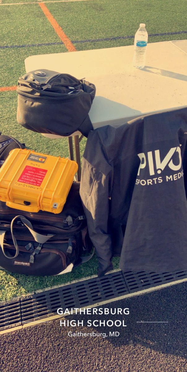 washcoATCs's tweet photo. PIVOT Sports Medicine. Proud athletic trainers at Gaithersburg High School. #NATM19 https://t.co/JOhHSHi533