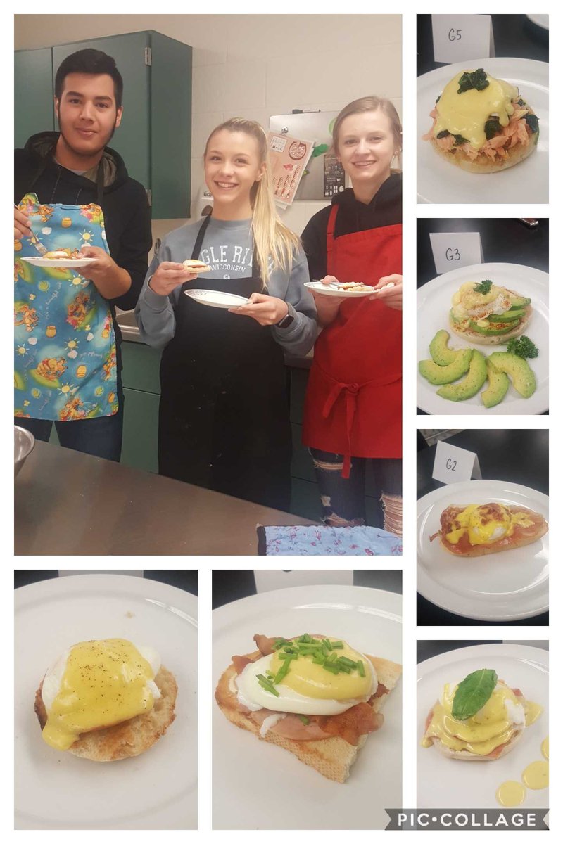 They nailed it!  Food truck owners made creative eggs benedict. Homemade hollandaise and perfectly poached eggs. Moving on to soups... #hortonvilleFCS #MLmagicalFCS  #foodtrucksarerollingalong