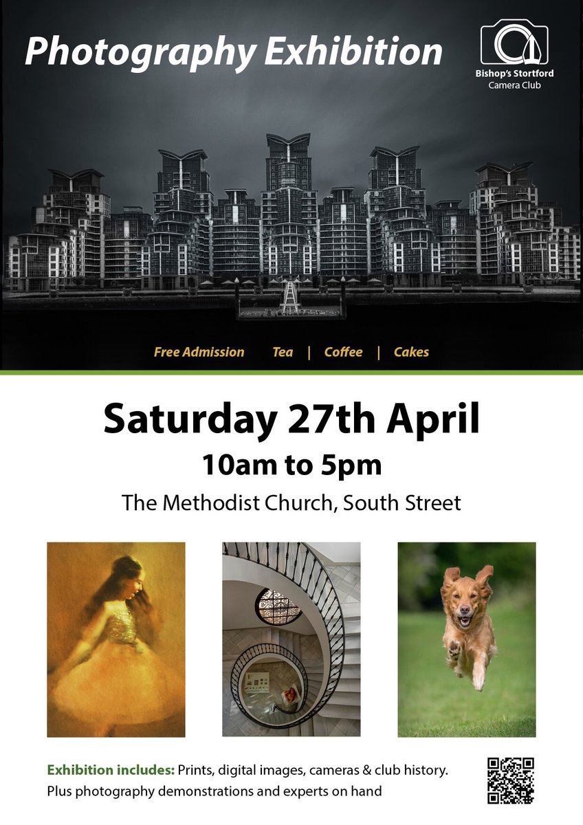 A date for the diary... our annual exhibition, not to be missed #Photography #cameraclub #stortford #bishopsstortford