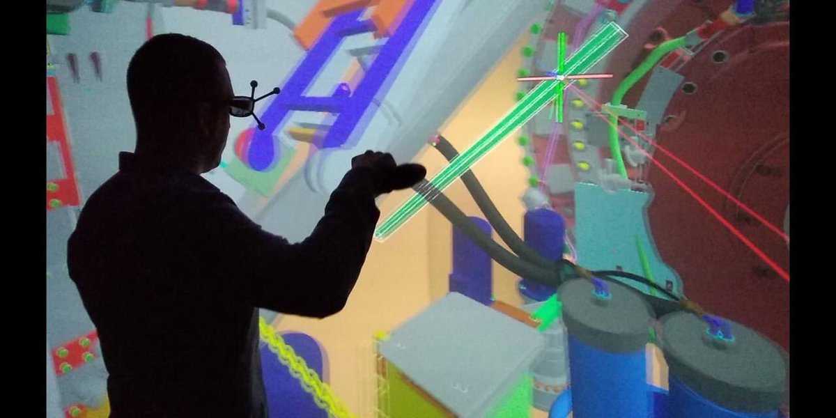 Geprom_industry's tweet photo. I would like to thank to Virtalis for providing this exciting training regarding #VR and its multiple applications in Industry 4.0.
Fields like product design, training, product demonstrations and so more can be boosted through this technology. #strongpartner #digitalization https://t.co/t92683P3Pi