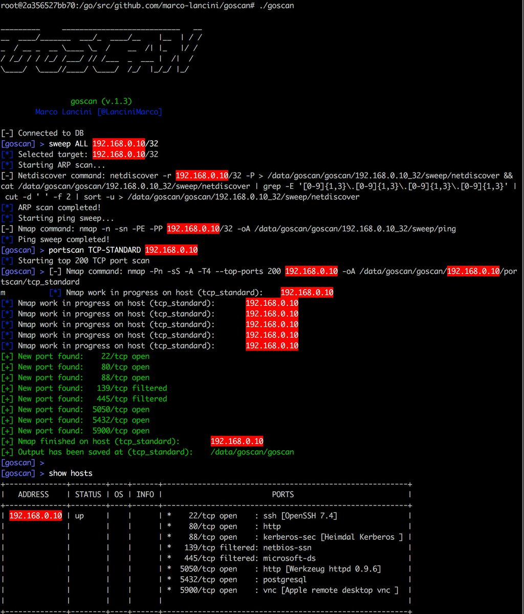 Linux4SA's tweet photo. أداة Goscan :
فحص #الشبكة بشكل موسع وأستخراج جميع المعلومات بشكل دقيق .
تستخدم الاداة عدد من أدوات مدموجة مثل  ( #EyeWitness #Hydra #nikto ) .
#Goscan - Interactive #Network #Scanner

https://t.co/vSJTtWXXPu

#Linux #لينكس #شبكات #أمن_المعلومات #الامن_السيبراني https://t.co/mXKPe504V9