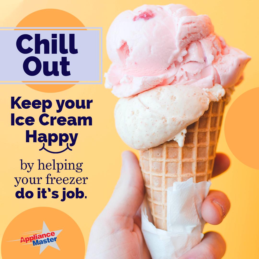 ApplianceMastr's tweet image. Self defrosting freezers cool and heat to keep your freezer at the set temperature. It is important not to block the ventsIf ice builds up on the vents you should call for service right away. 

Do you have a favorite ice cream flavor?

#RefrigeratorTips #FreezerTips