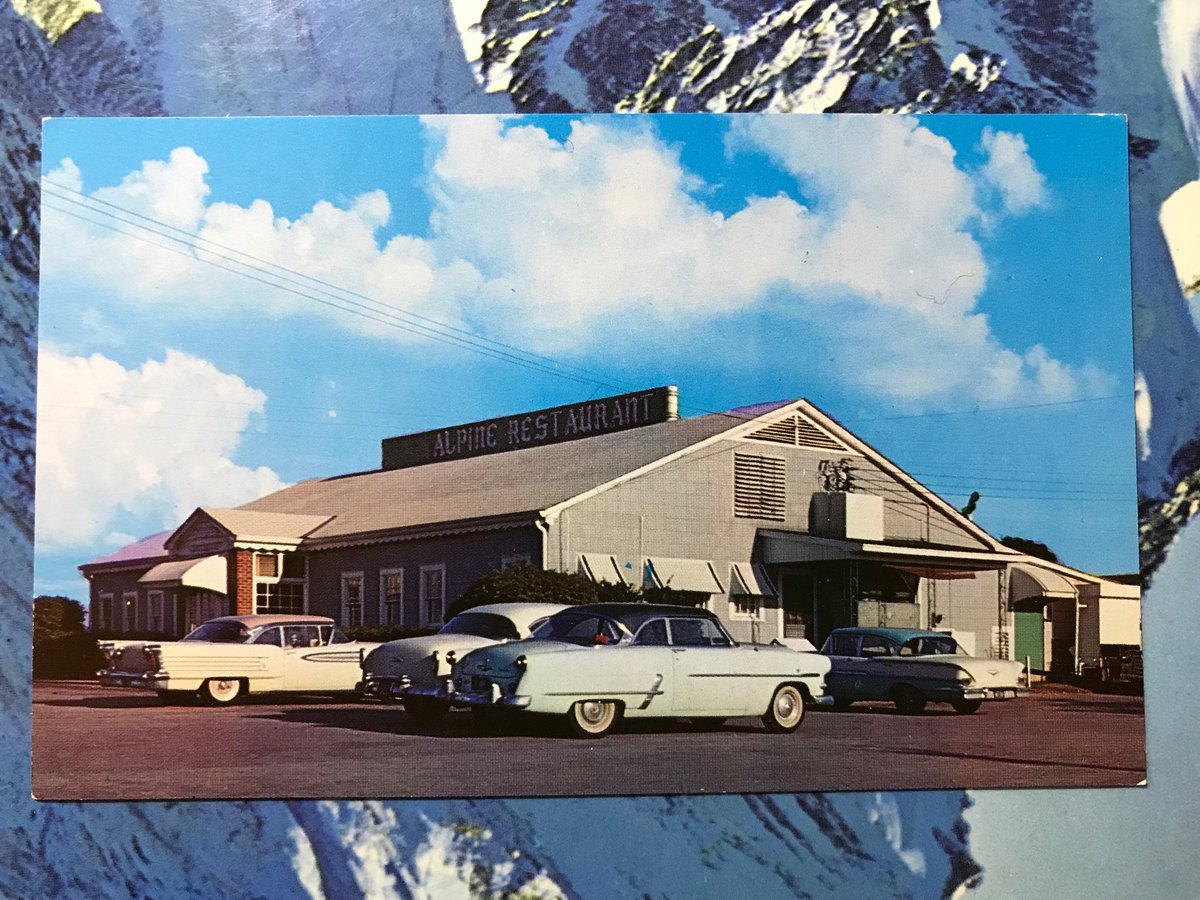 swisstagrams's tweet photo. swisstagram 65. #Tifton #Georgia #AlpineRestaurant #ColorKing #vintagepostcard #mailart #peanutpie #DianeArbus https://t.co/on8Rgy2F85