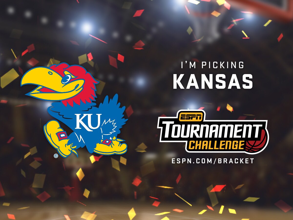 bmissel85's tweet photo. I picked Kansas to win the National Championship. Who will you pick? #bracket https://t.co/opsIuEVdTD https://t.co/yqtstELxvA