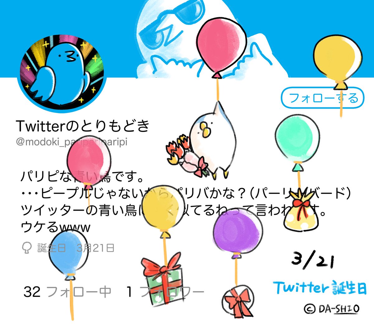 Twitter誕生日