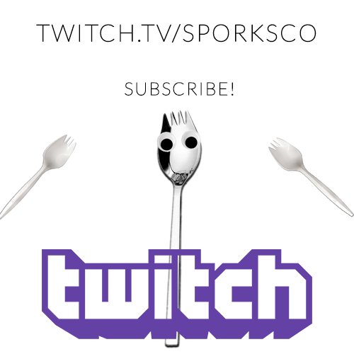 NEW CHANNEL PLZ SUBSCRIBE! twitch.tv/sporksco/ THERE WILL SOON BE LITERALLY...MAYBE DOZENS OF US! 🥳 #twitch #twitchtv