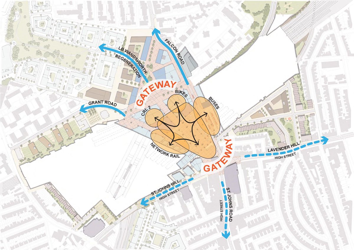 ncedigital's tweet photo. GALLERY | @MottMacDonald alongside contractor @Laing_ORourke and architect @Hawkins_Brown have new concept designs of their redevelopment of #ClaphamJunction station in #SouthLondon, which includes a new 14,000m2 concourse and walkway

https://t.co/KRDVa8Vjlj https://t.co/KieqOrUSTu