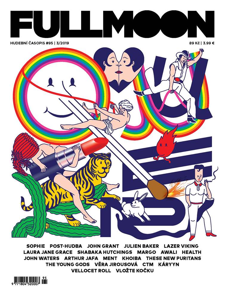 Viktor_Palak's tweet photo. Některé věci nevymyslíš, třeba timing queer moonu. Každopádně it is out, stejně jako já. Skvělá debata o queer v umění, můj rozhovor s Johnem Grantem a text o tom, proč je pořád na piču být teplej metalista. A taky diagnóza posledního filmu Vladimíra Michálka. #queermoon https://t.co/lo5LqmQR2S