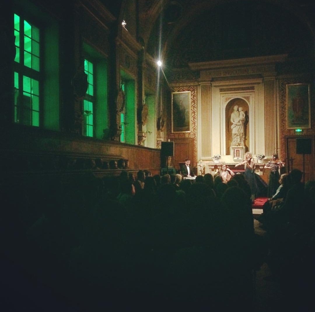 Strung (@strungmusic) on Twitter photo We had a wonderful weekend, playing to a sold out audience at the beautiful <a href="/cc_irlandais/">Centre Culturel Irlandais</a> in Paris. Thanks to our special guests for coming along.<a href="/simoncoveney/">Simon Coveney</a> <a href="/JohnHalligan/">John Halligan</a> <a href="/IrlEmbParis/">Irish Embassy Paris</a> We had a wonderful weekend, playing to a sold out audience at the beautiful <a href="/cc_irlandais/">Centre Culturel Irlandais</a> in Paris. Thanks to our special guests for coming along.<a href="/simoncoveney/">Simon Coveney</a> <a href="/JohnHalligan/">John Halligan</a> <a href="/IrlEmbParis/">Irish Embassy Paris</a>