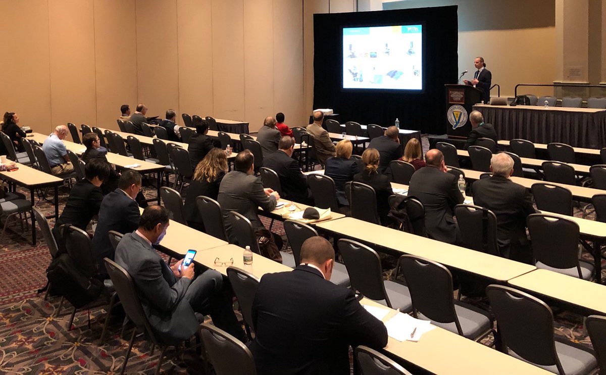 WITecRaman's tweet photo. The WITec Press conference @pittcon just concluded. Editors showed a lot of interest in our #ParticleScout. Thank you for attending. #Raman #microparticles #imaging https://t.co/PAFySmhuaE