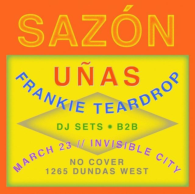This Saturday 🌹come upstairs to 1265 Dundas West. No Cover. 
With Uñas and Frankie Teardrop b2b. ift.tt/2Cso88u