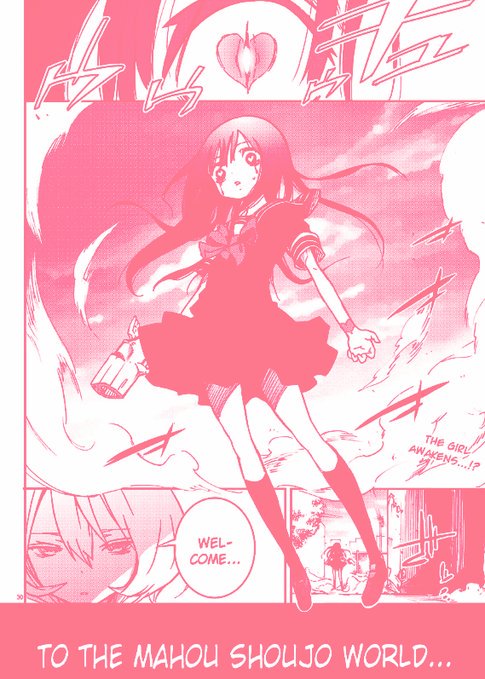 weeabaeshtetic's tweet photo. Welcome to the Mahou shoujo world... https://t.co/E3Nm3GBINy