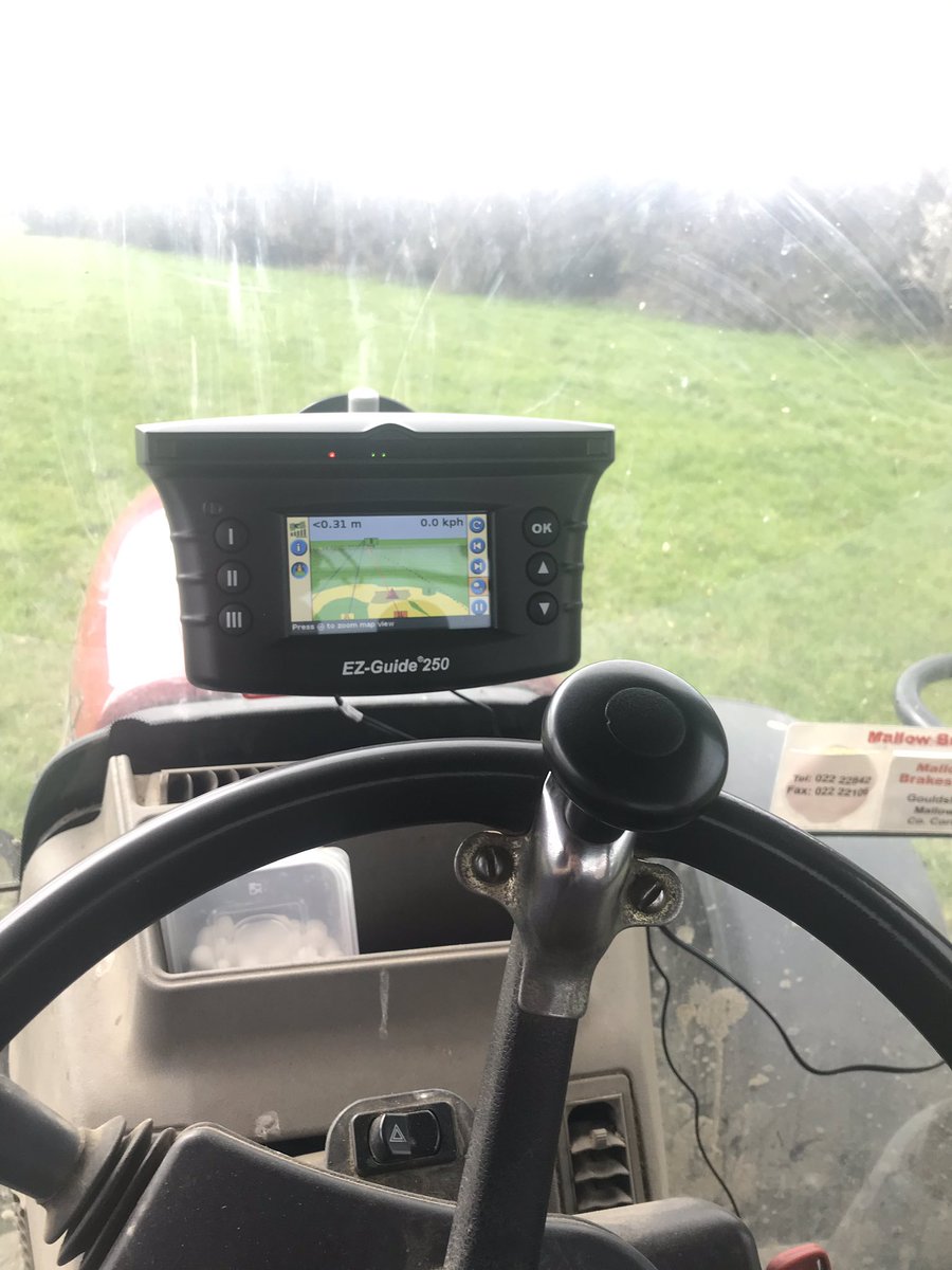 Vantage_Ire's tweet photo. EZ Guide 250 in operation today. High-quality guidance for precision application. For more information see: https://t.co/z8lJjtp1Sc #EZGuide250 #precisionag #PrecisionWithPurpose #farm365 #farming https://t.co/Xz3VIClVz9