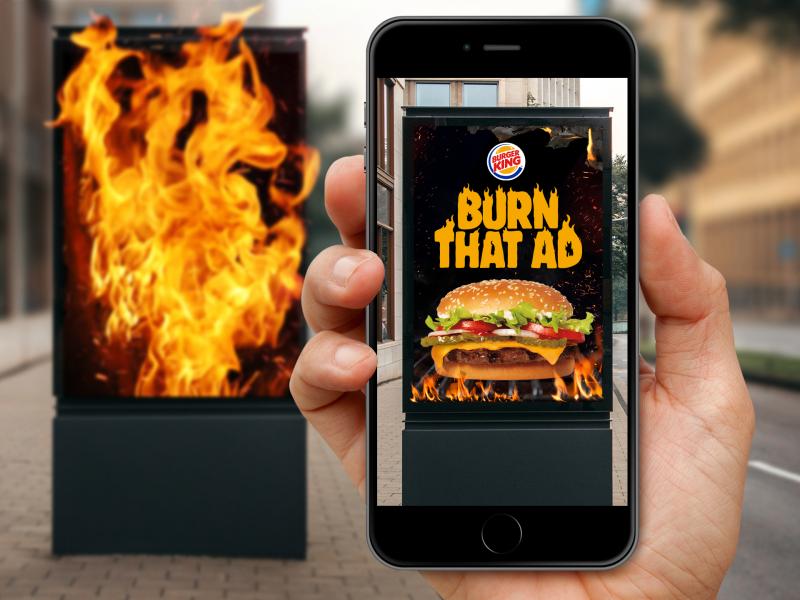 adage's tweet photo. Burger King will give you a free Whopper if you set competitors' ads on fire https://t.co/8xd7woZc6P https://t.co/WbVHTV7JuR