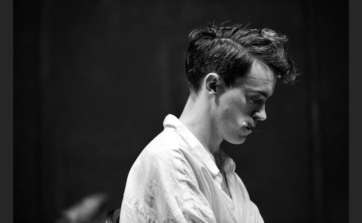Barty_Lambert's tweet photo. Are you even an actor if you don't put a pencil in your mouth to think about stuff? To find out what @JackReitman and I are brooding over head down to @TheHopeTheatre 2nd-20th April...
#thrillme
#comeseemyshow
#please
#itsreallygood
#andisaidplease
#twice https://t.co/TtnuFStNLN
