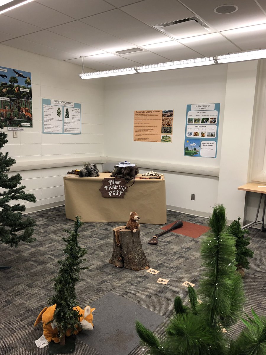 Miss_C_Innes's tweet photo. So much learning with our PBL entry event project today! As new world explorers how can we as 6th grade students responsibly use land and natural resources? 🌲🍂🐿🦊 #EDES340 https://t.co/y9JErjfkRW