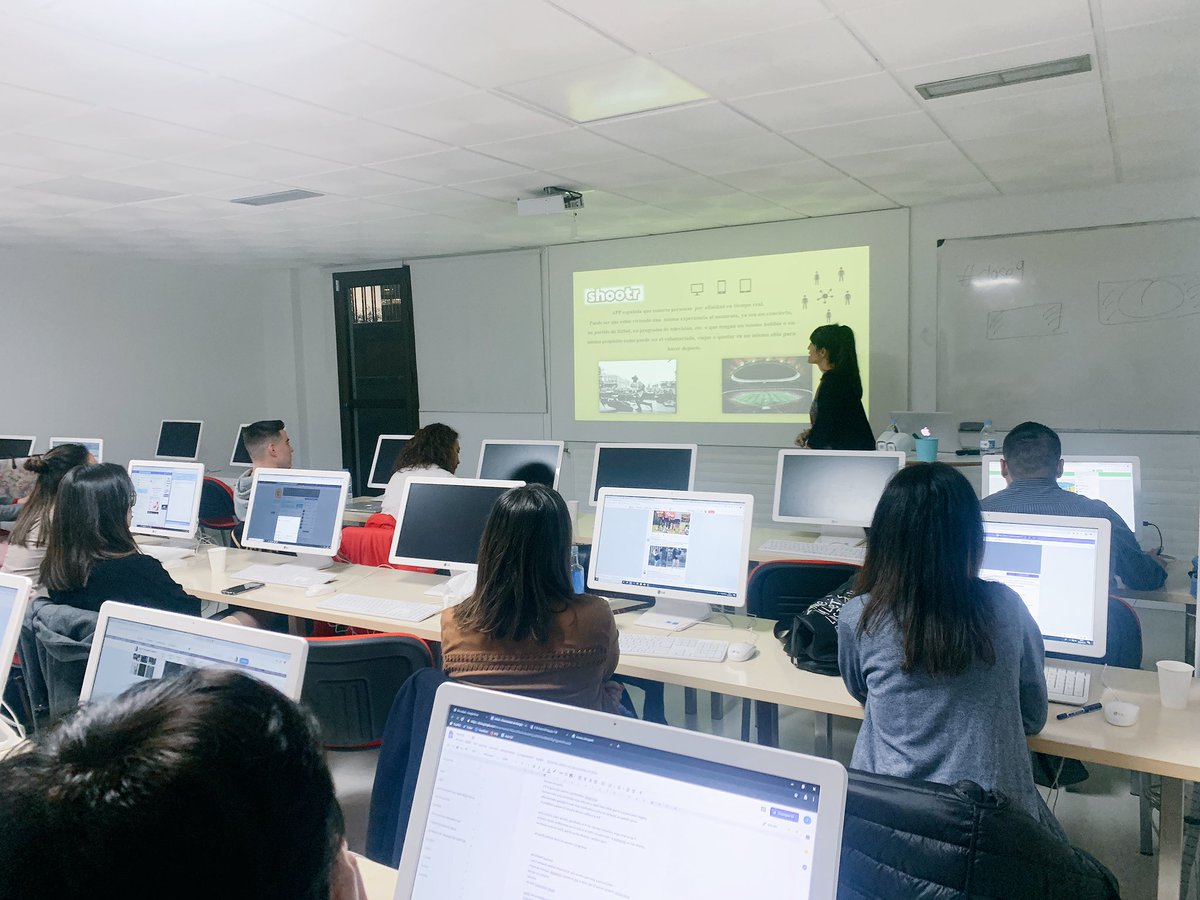Letigrijo's tweet photo. #Shootr una app ideal para generar engagement y una nueva vía de comunicación con influencers @psanz18 🚀🚀 @aulaCM #alumnosaulacm https://t.co/JXZ2q5Ugv4