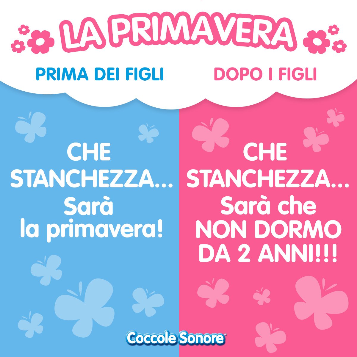 Se in #primavera 🌸 siamo tutti un pò più stanchi 😴 allora per una #mamma è primavera tutto l'anno! 😵 Felice primavera #mamme! 😄 
#20marzo #coccolesonore #mom #instamamme #mammeimperfette #mammeoggi #mammeitaliane #vitadamamma