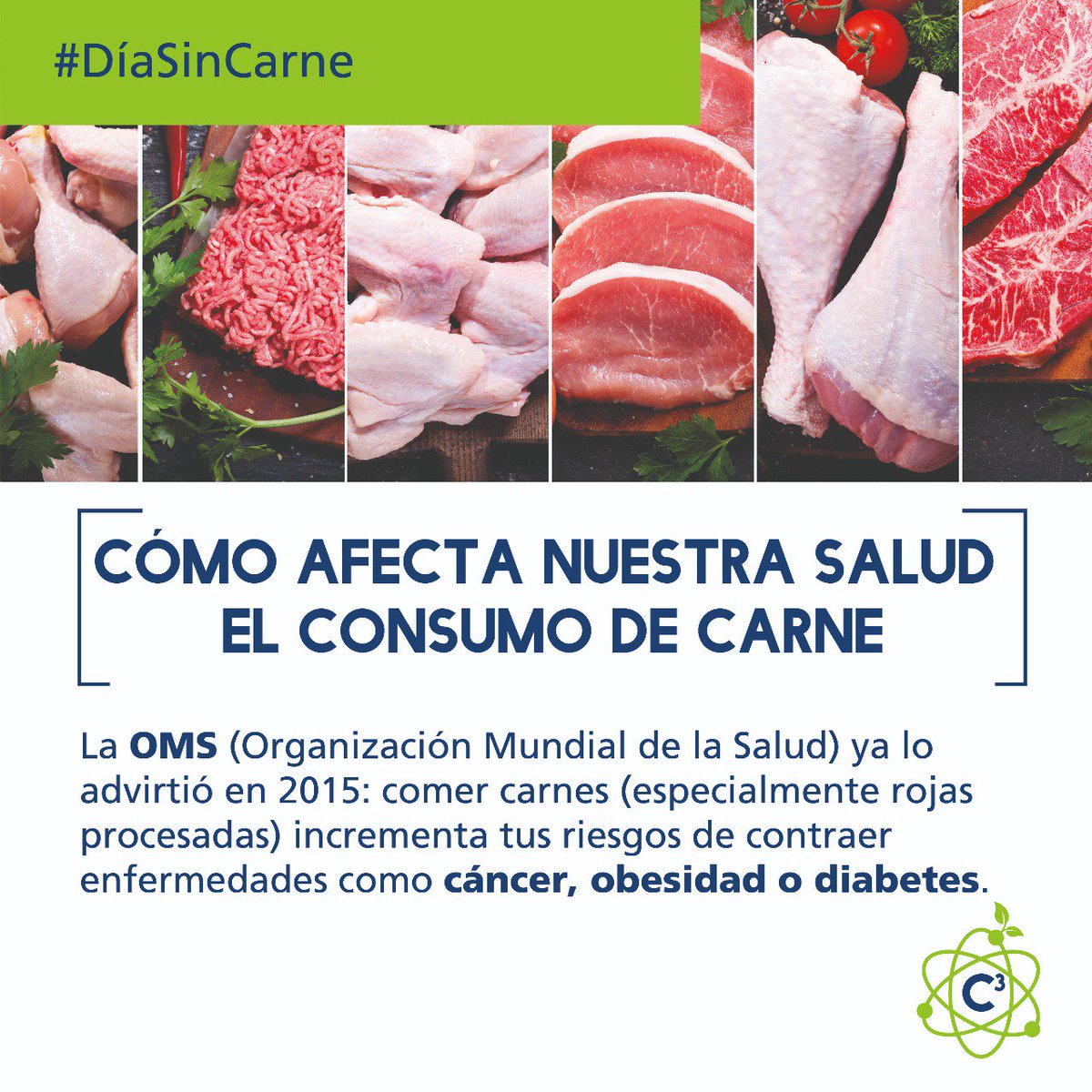 _ComeConCiencia's tweet photo. #ComeConCiencia | El consumo de carne roja aumenta los niveles de un compuesto químico vinculado al incremento de enfermedades cardiovasculares, según un estudio publicado en el European Heart Journal. 📲https://t.co/uNy1bDNJrI 
#DíaMundialSinCarne #DíaSinCarne #BreakUpWithBacon https://t.co/yhlp5gI80u