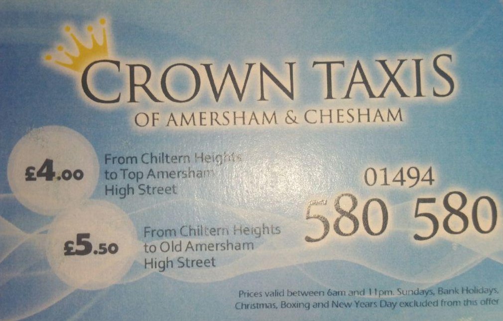 Crown_Taxis's tweet photo. Let us take care of all your taxi needs, short or long distance:
Airports, stations,
other towns &amp; cities,
hospitals, surgery's,
shops, pubs &amp; restaurants.

Call us to make your reservation, or for a quote:
☎️ 01494 580 580
📩 bookings@crown-taxis.com
💻 https://t.co/IJ7RMBOeVN https://t.co/CosspJxskl